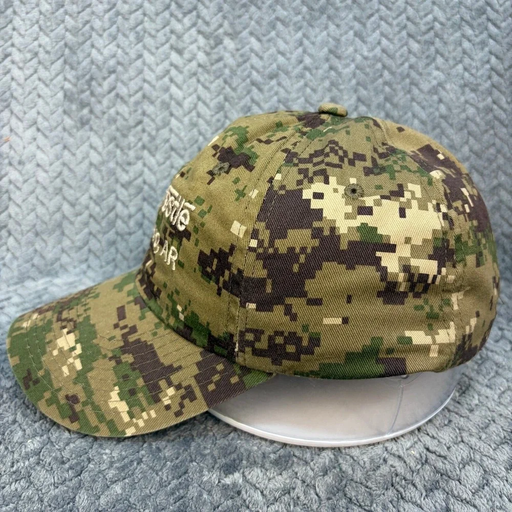 Nestle Jonesboro AR Digital Camo Hat Adjustable Baseball Cap Promo Mens OSFM